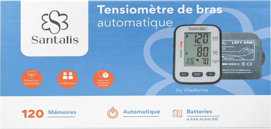 Santalis Armbloeddrukmeter Automatische 1