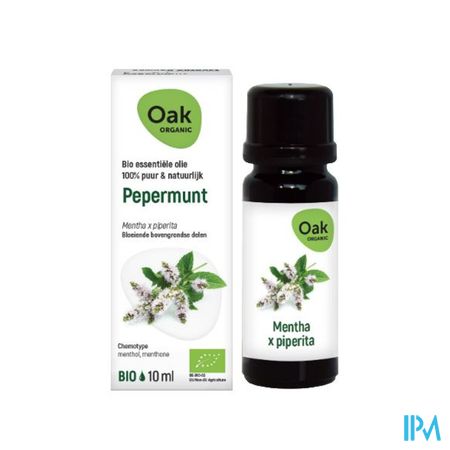 Oak Ess Olie Pepermunt 10ml Bio