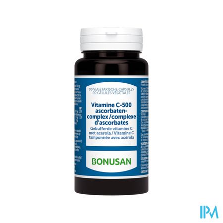 Vitamine C-500 Ascorbatencomplex Caps 90 Bonusan
