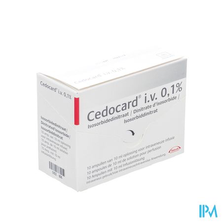 Cedocard Amp 10 X 10mg/10ml