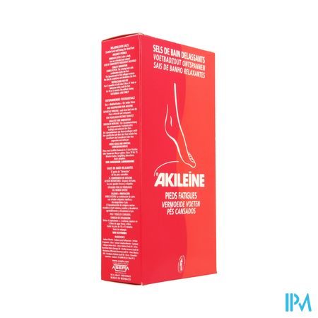 Akileine Rouge Sels Bain Pieds Sach 2x150g 101220