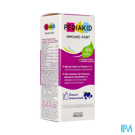 Pediakid Immuno Fortifiant Sol Buv Fl 125ml