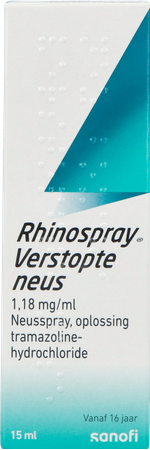 Rhinospray Verstopteneus 1,18mg/ml Neusspr Opl15ml 3