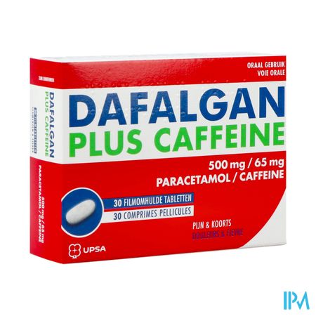 Dafalgan Plus Cafeine 500mg/65mg Filmomh Tabl 30