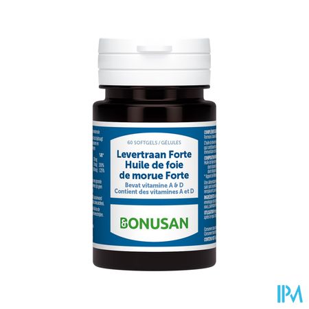 Levertraan Forte Softcaps 60 Bonusan