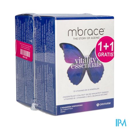 Mbrace Vitality Essentials Comp 60x2 1+1 Gratuit