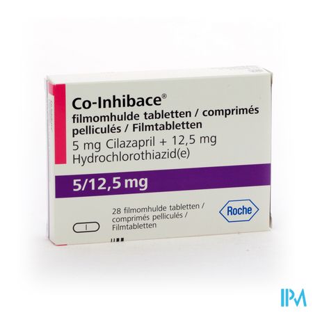 Co Inhibace 5mg/12,5mg Filmomh Tabl 28