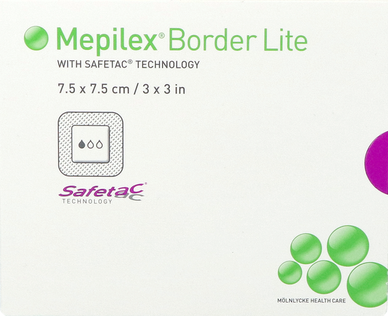 Mepilex Border Lite Verb Ster 7,5x 7,5 5 281200 2