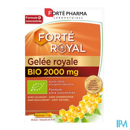 Koninginnengelei Bio 2000mg Amp 20x10ml 3