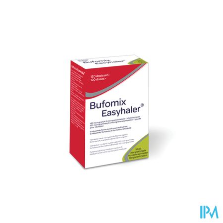 Bufomix 160mcg 4,5mcg Easyhaler Inhal Pdr Dos 120 2