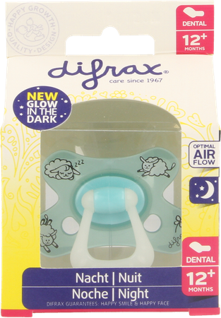Difrax Fopspeen Dental +12m Nacht 5