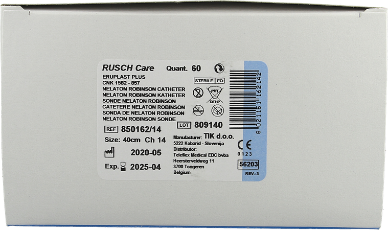 Ruschcare Eruplast Plus Nelat. Ch14 40cm 60 850162 2