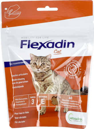 Flexadin Cat Chew 60 4