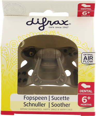 Difrax Fopspeen Sil Dental+ring 6m+ 800 11