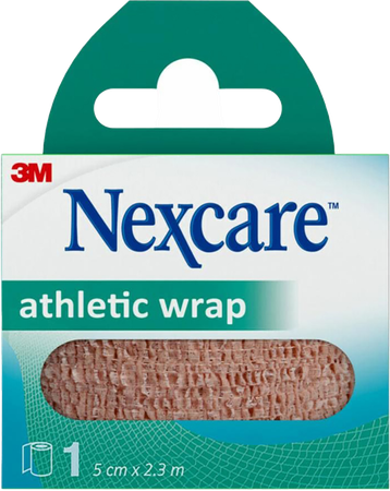 Nexcare Athletic Wrap Zelfklev. Beige 5cmx2,5m 1 2