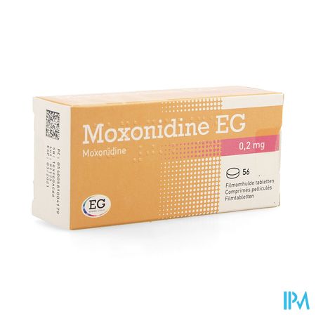 Moxonidine EG Tabl 56X0,2Mg