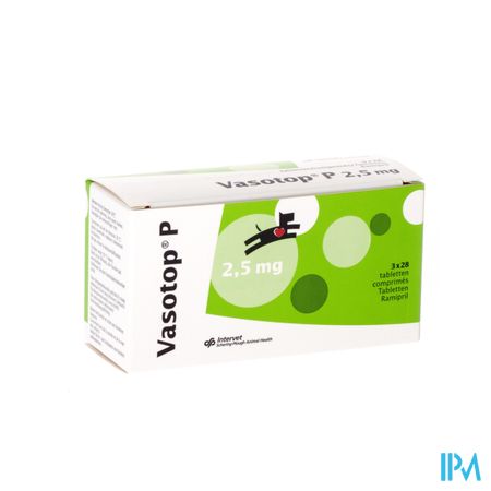 Vasotop P 2,50mg Tabl 3 X 28