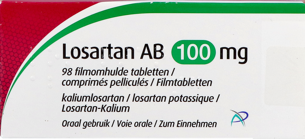 Losartan Ab 100mg Comp Pell 98 1