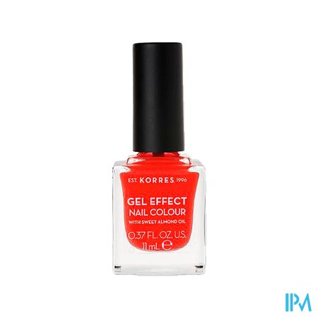 Korres Km Gel Effect Nail 45 Coral 11ml