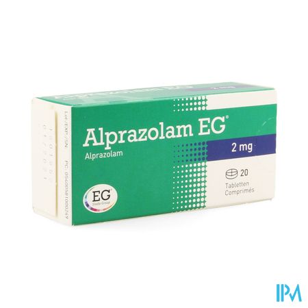 Alprazolam EG        Tabl 20X2,00Mg