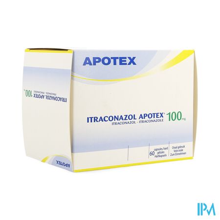 Itraconazol Ab 100mg Harde Caps 60 X 100mg