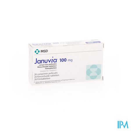 Januvia 100mg Filmomh Tabl 28 X 100mg