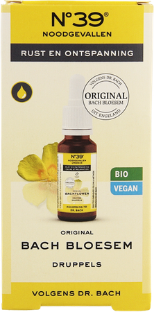 Bachbloesem Bio N°39 Noodgevallen Druppels 20ml 4