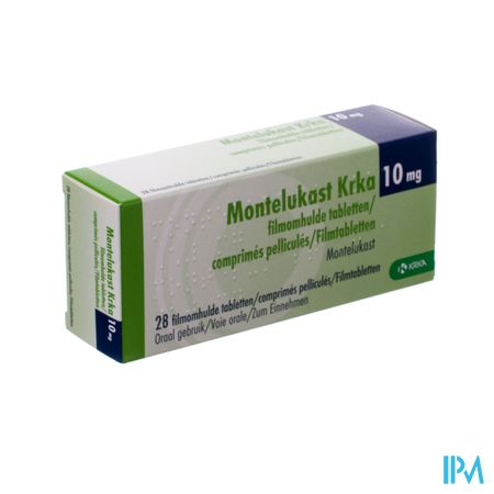 Montelukast Krka 10mg Comp Pell 28 X 10mg