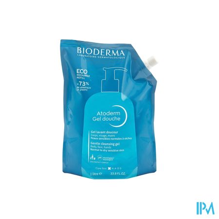 Bioderma Atoderm Gel Douche Ecorecharge 1l