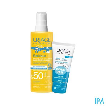 Uriage Bariesun Enfants Ip50 Spray 200ml + Cr 50ml 1