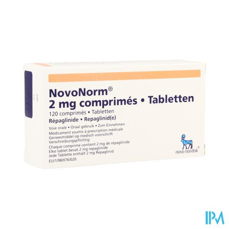 Novonorm Comp 120 X 2,00mg