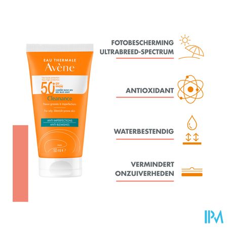 Avene Zon Spf50+ Cleanance 50ml 8