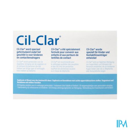 Cil-clar Compresse Paupieres 20 2