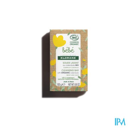 Klorane Bb Sh Solide Lavant Corps&cheveux 100g