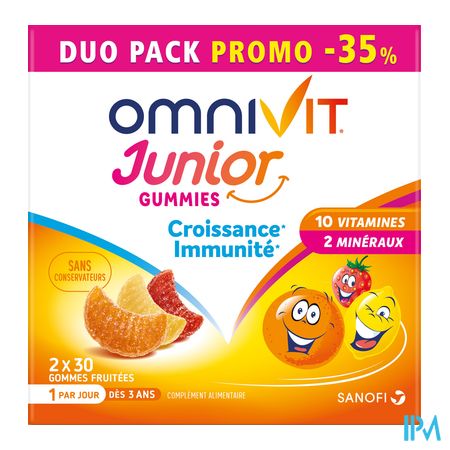 Omnivit Junior Gummies Duopack -35%