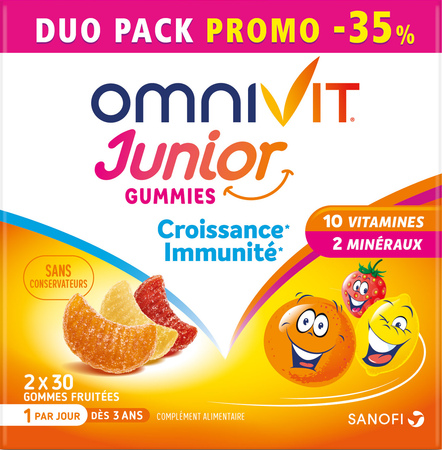 Omnivit Junior Gummies Duopack -35% 7
