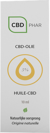 Cbd-olie 5% 10ml Cbd-phar 3