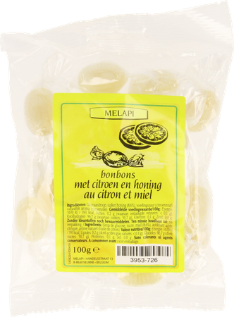 Melapi Bonbons Citron Miel 100g Revogan 1