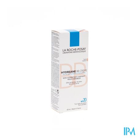 La Roche Posay Hydreane Bb Cream Medium Shade Dore 40ml