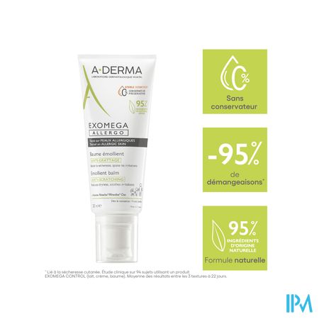 Aderma Exomega Allergo Emolierende Balsem 200ml 25