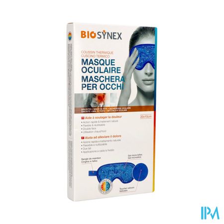 Biosynex Coussin Thermique Masque Oculaire 20x10cm