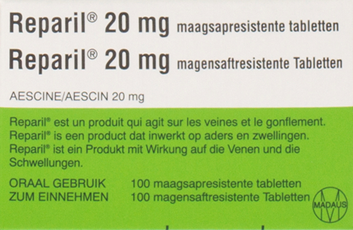 Reparil Comp Gastroresist 100 X 20mg 3