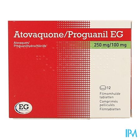 Atovaquone Proguanil EG 250Mg/100Mg Comp Pell  12 1
