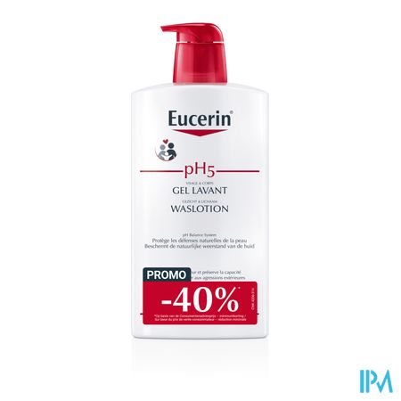 Eucerin Ph5 Gel Lavant 1l Promo -40% 1