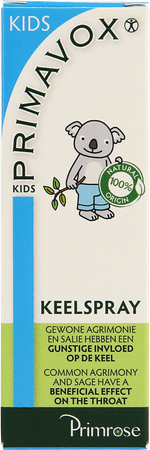Primavox Kids Keelspray 10ml 3