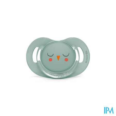 Suavinex Bonhomia Sooth. Sili.flat 6/18m Owl Green 2