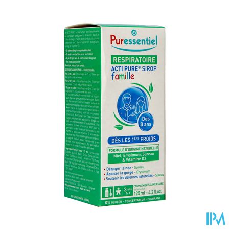 Puressentiel Respiratoire Sirop Actipure Fam.125ml