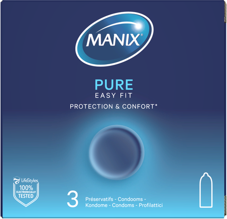Manix Pure Condooms 3 4