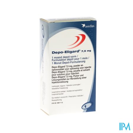 Depo Eligard 7,5mg Pulv Sol Inj 1 1