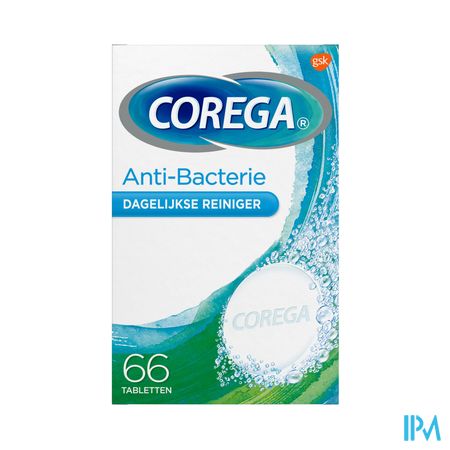 Corega Anti Bacterie Tabl 66